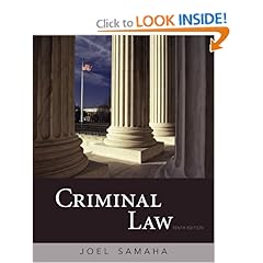 Criminal Law - Joel Samaha