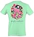 Simply Southern Preppy T-Shirt - Fun Giraffe on Julep with Flowers Large