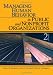 Managing Human Behavior in Public and Nonprofit Organizations Cover