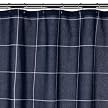 Room Essentials Shower Curtain - Sapphire Coal 72x72"