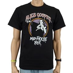 Alice Cooper - Madhouse Rock Band T-Shirt, schwarz