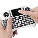 Rii Mini 2.4GHz Wireless Touchpad Keyboard with Mouse for PC, PAD, XBox 360, PS3, Google Android TV Box, HTPC, IPTV (White)