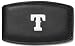 Texas Rangers Silver Leather Money Clip