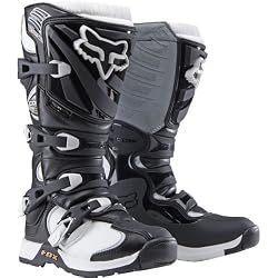 Fox Racing Comp 5 Women's Off-Road Motorcycle Boots - Black/White