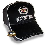 Cadillac CTS Hat Cap Black Gray (Apparel Clothing) by Gregs Automotive LLC