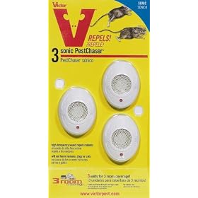 Victor� Mini PestChaser� Ultrasonic Rodent Repellent 3-Pack