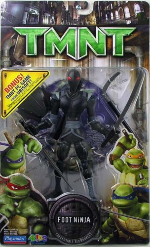 Childrens Toyshop  Toys : TMNT Movie Foot Ninja Action figure with PC Game Bonus CD