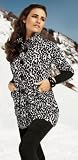Joseph Ribkoff Black & White Coat