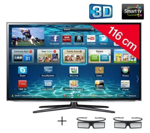Buy Samsung Lcd Ue 46Es6100 Led 3D 200Hz Smart Tv. Wi-Fi Integrato. Usb Pvr. 3Xhdmi. Slot Ci+. Dvb-T Promo Offer