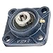 5/8" Bearing UCF202-10 + Square Flanged Cast Housing Mounted Bearings
