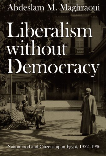 Liberalism without Democracy: Nationhood and Citizenship in Egypt, 1922-1936 (Politics, History, and Culture)