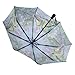 Galleria Enterprises Gold Finches Folding Compact Umbrella