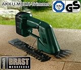 AKKU 18V 2in1 Set Rasenschere,Strauch + Heckenschere mit Wechselschneiden