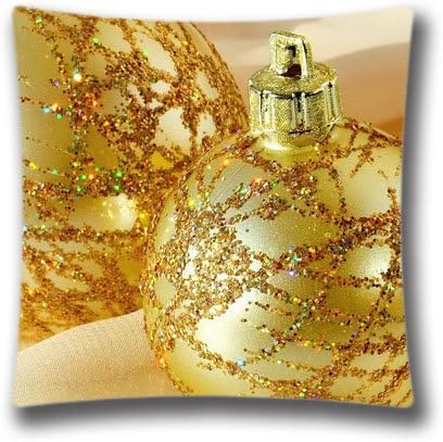 Christmas Decorative Pillow Cover-Charming beautiful christmas Zippered Pillow Cover 18x18 (one side) Pillowcase