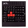 A4TECH G100 ゲーミング キーボード USB接続 左手用キーボード キーシート付属 X7-G100-JP