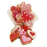 Valentines Day Decorated Cookie Cylinder