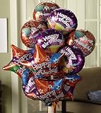 Same Day Flower Delivery One Dozen Birthday Balloons