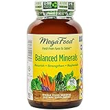 MegaFood - Balanced Minerals, Supports Bone Development, Muscle Function, & Metabolism, 90 Tablets (Premium Packaging)