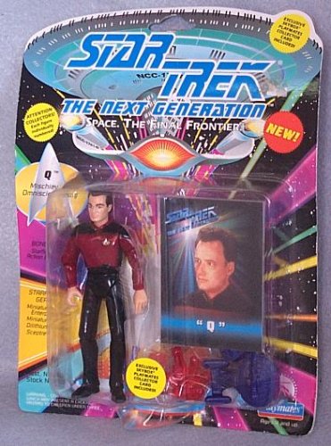 Star Trek Next Generation Q in Starfleet Uniform 1993