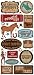 Creative Imaginations Signature Collection Western Spirit Jumbo Stickers