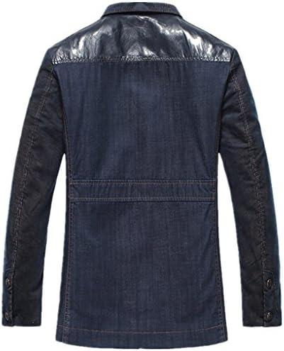 Yaritza Men's Slim Fit Casual Premium Blazer Jacket (180cm/XL, Blue)