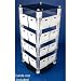 Rotating Revolving Earrings Countertop Display Holds 32 2" Cards