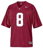 Alabama Crimson Tide #8 Youth Home Replica Football Jersey By Nike (L=16-18)