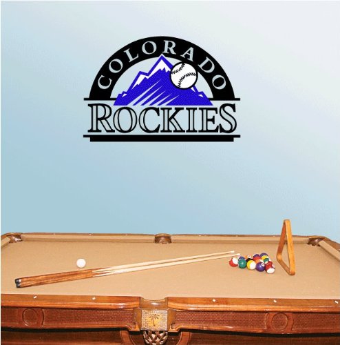 Colorado Rockies MLB Wall Decor Sticker 25