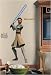 Obi-Wan Kenobi - Star Wars: The Clone Wars (Glow-in-the-Dark) Peel & Stick Giant Wall Mural Applique