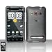 Black Carbon Fiber Rubberized Snap on Design Case Hard Case Skin Cover Faceplate for Sprint Htc Evo 4g + Screen Protector Film + Free Cell Phone Bag