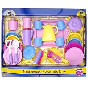 Deluxe Kitchen Set - 39 Piece by Just Like Home