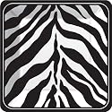 Design Design Serengeti Black & White Desert Plate, 8-Count Packages (Pack of 6)