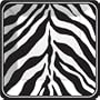 Design Design Serengeti Black & White Desert Plate, 8-Count Packages (Pack of 6)