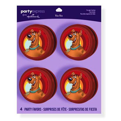 Scooby Doo Yo Yos 4ct