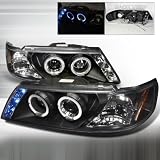 1995-1999 Nissan Sentra Halo Led Projector Headlights Black by Instyleparts&node=15684181