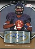 Josh Johnson Autographed/Signed 2008 Sage Card