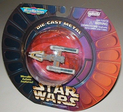 Micro Machines Die Cast Metal Star Wars Y-wing Starfighter