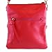 Zipper Front Pocket Crossbody Handbag