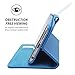 iPhone 6/6S caso, SnuggFunda de piel sinttica funda con garanta de por vida para Apple iPhone 6, Azul Electric