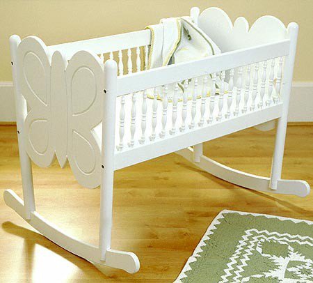 butterfly cradle by lil'rags