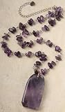 Amethyst Pendant Necklace