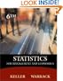 Statistics for Management and Economics (with CD-ROM and InfoTrac)