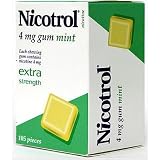 Nicotrol Mint 4mg nicotine gum 105 pieces 51 DnJqdB8L. SL160 Nicotrol Mint 4mg nicotine gum 105 pieces