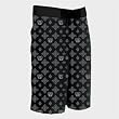 Silver Star Mens ZHOME Boardshorts in Black