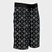 Silver Star Mens ZHOME Boardshorts in Black