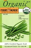 Ferry Morse Organic Seeds 3034 Chives Garlic (Allium Tuberosum) 440 Milligram Packet 51 DqFeTHbL. SL160 Ferry Morse Organic Seeds 3034 Chives Garlic (Allium Tuberosum) 440 Milligram Packet