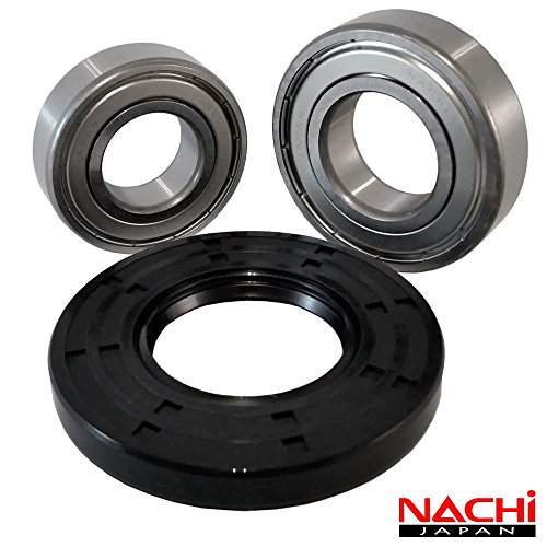 Nachi High Quality Front Load GE Washer Tub Bearing and Seal Kit Fits Tub WH45X10071 (5 year replacement warranty and full HD 
