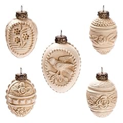 Set Ostereier, antikwei�, 5 Teile