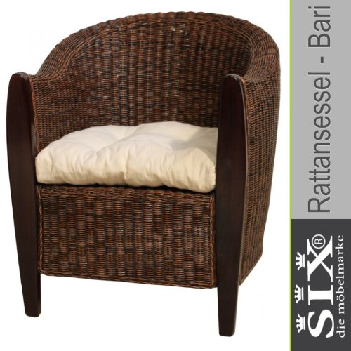 Rattansessel Bari Bicolor