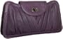 Treesje Metro Clutch,Purple,one size